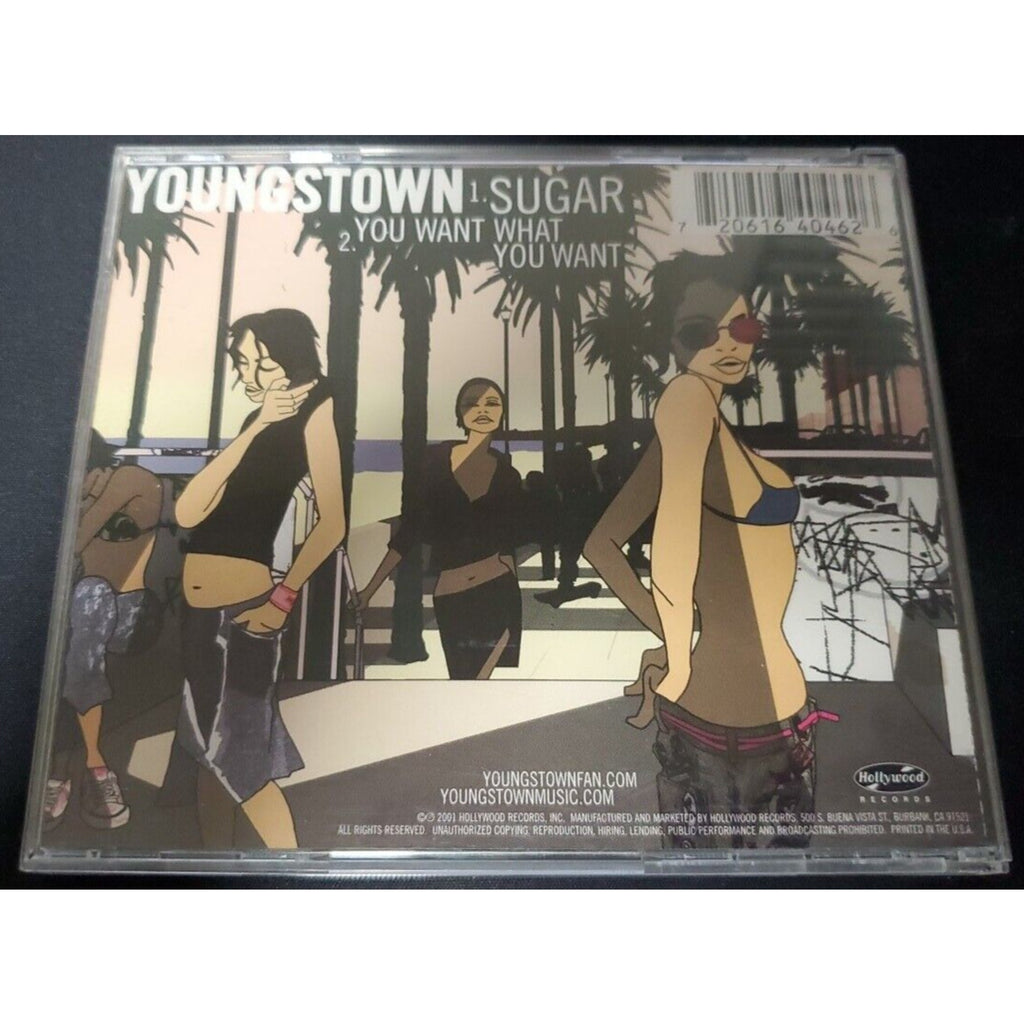 Sugar [Single] by Youngstown (CD, Jun-2001, Hollywood)