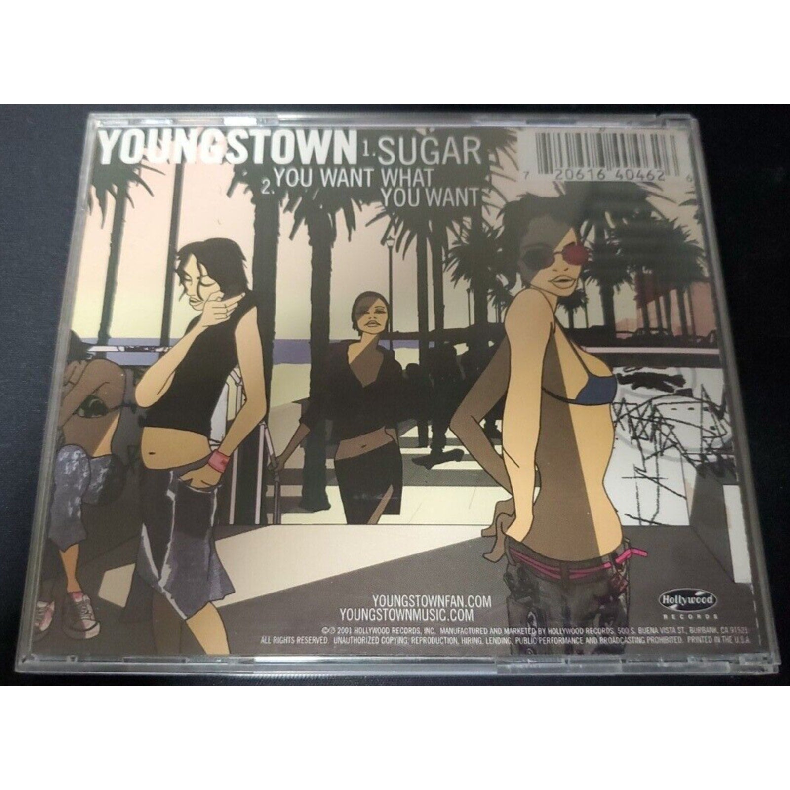 Sugar [Single] by Youngstown (CD, Jun-2001, Hollywood)