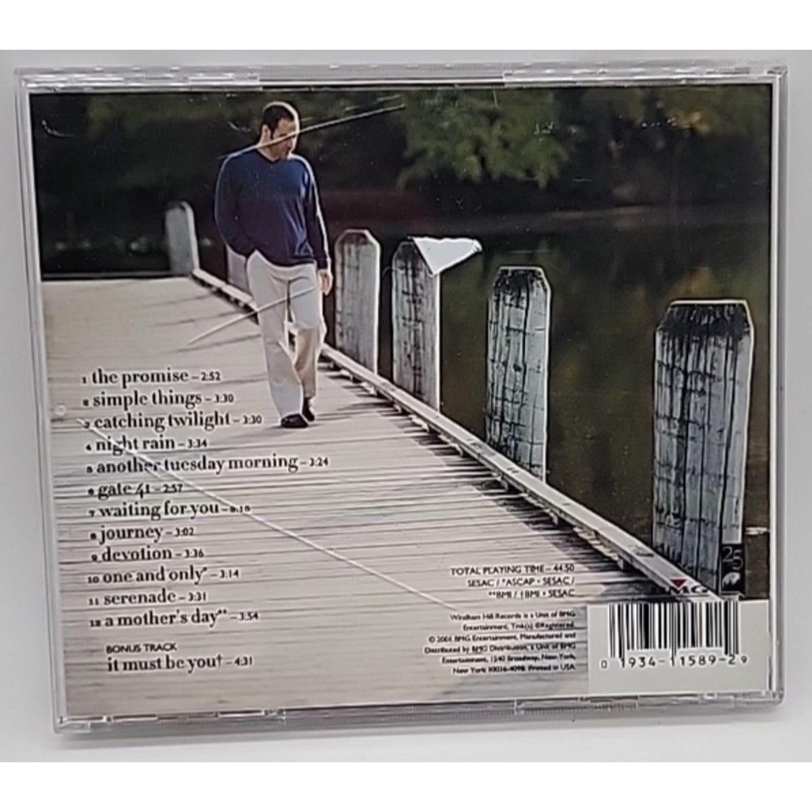 Simple Things by Jim Brickman (CD, 2001)