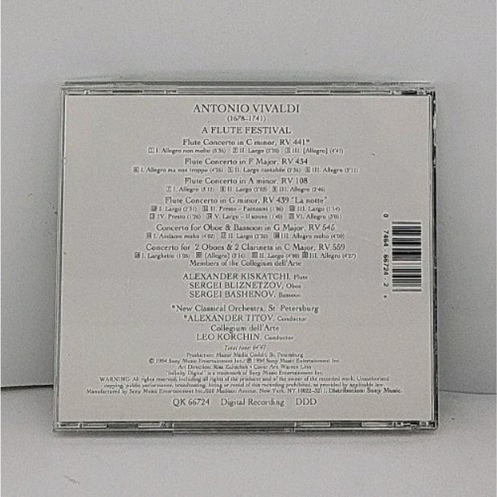 Flute Festival by Classical Kids (CD, 1994)