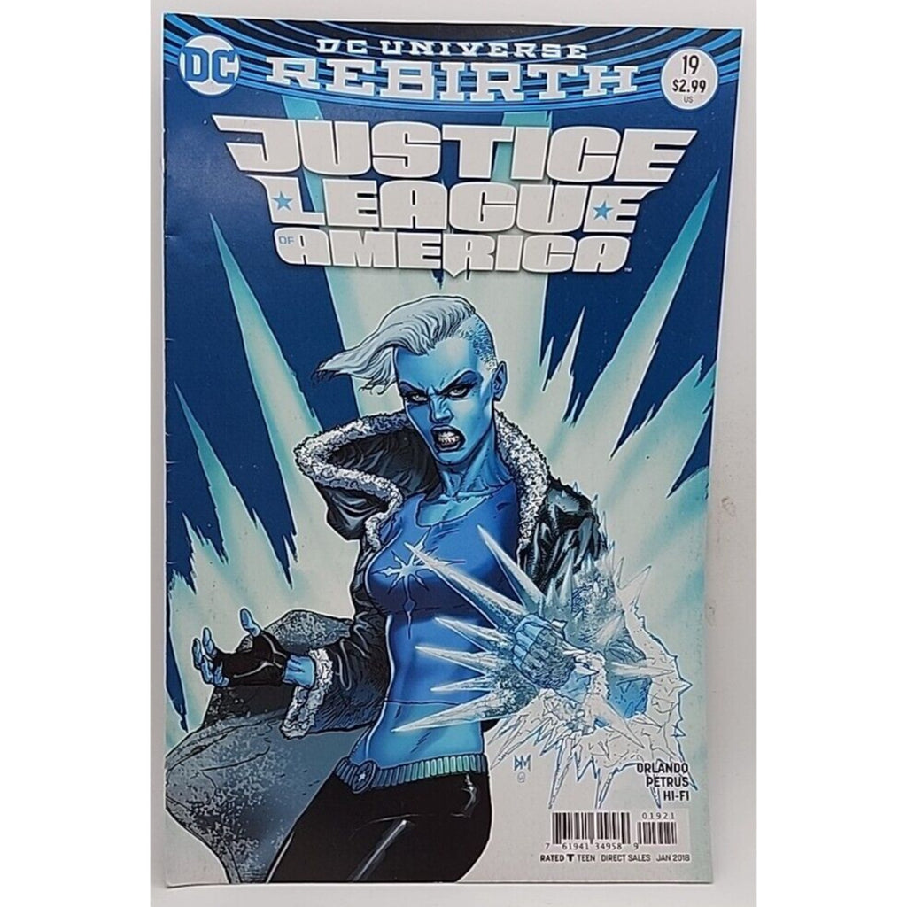 DC Comics Justice League Of America #19 January 2018 Rebirth