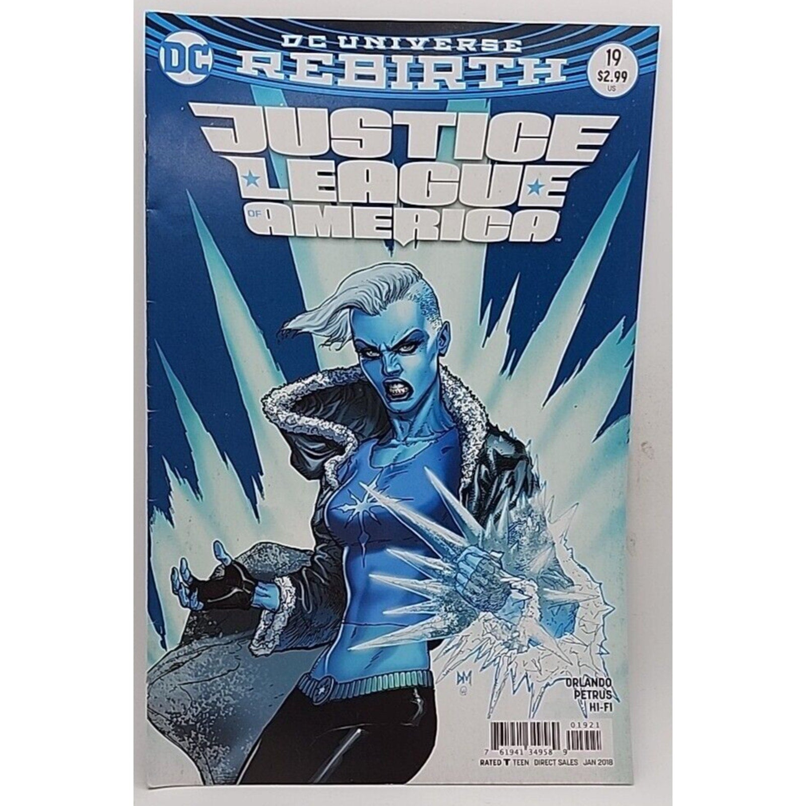 DC Comics Justice League Of America #19 January 2018 Rebirth