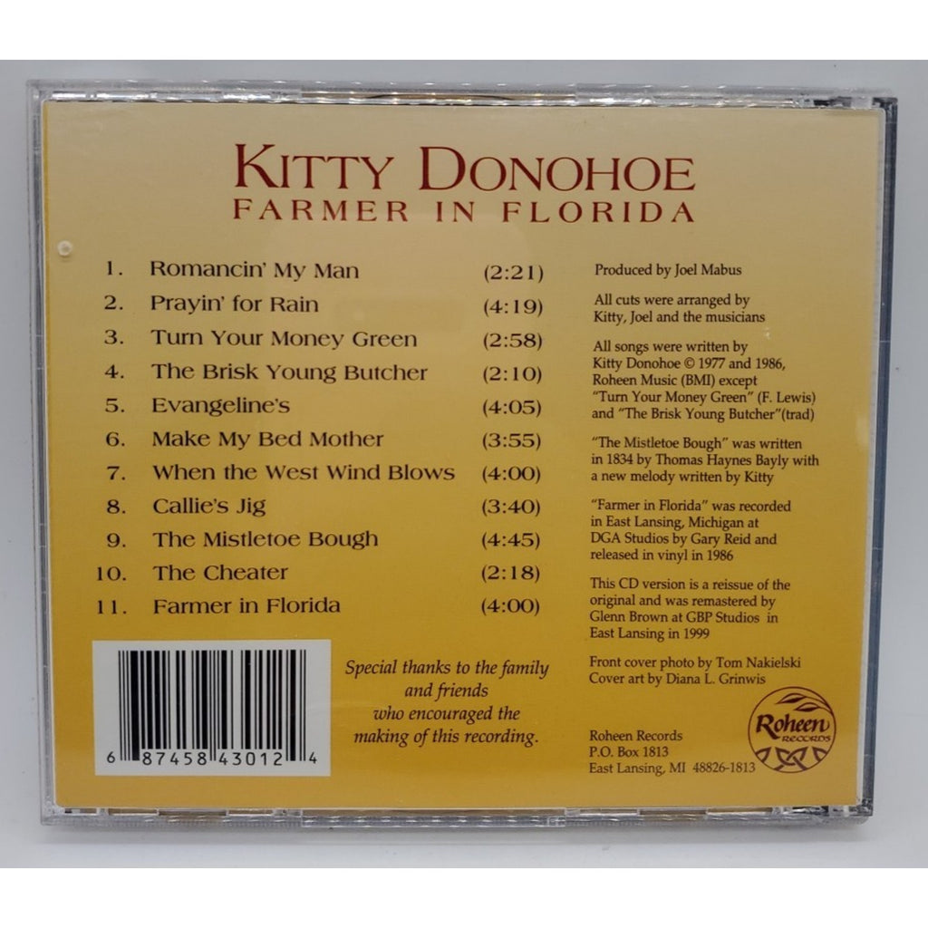 Farmer in Florida by Kitty Donohoe (CD, 2005)