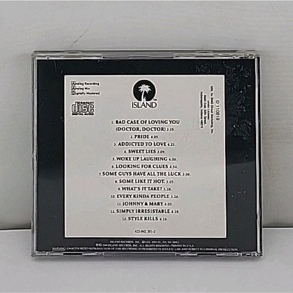 Addictions 1 by Robert Palmer (CD, 1990)