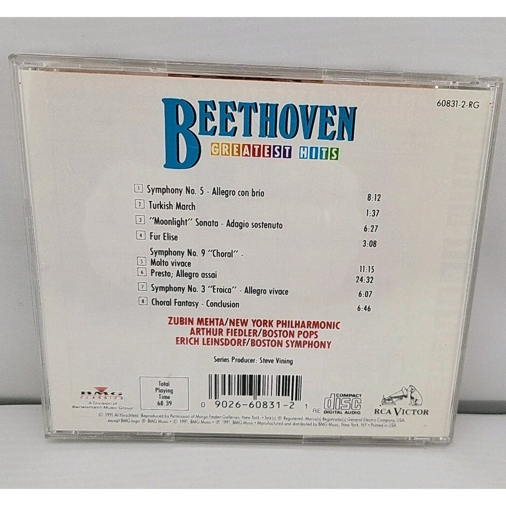Beethoven Greatest Hits CD