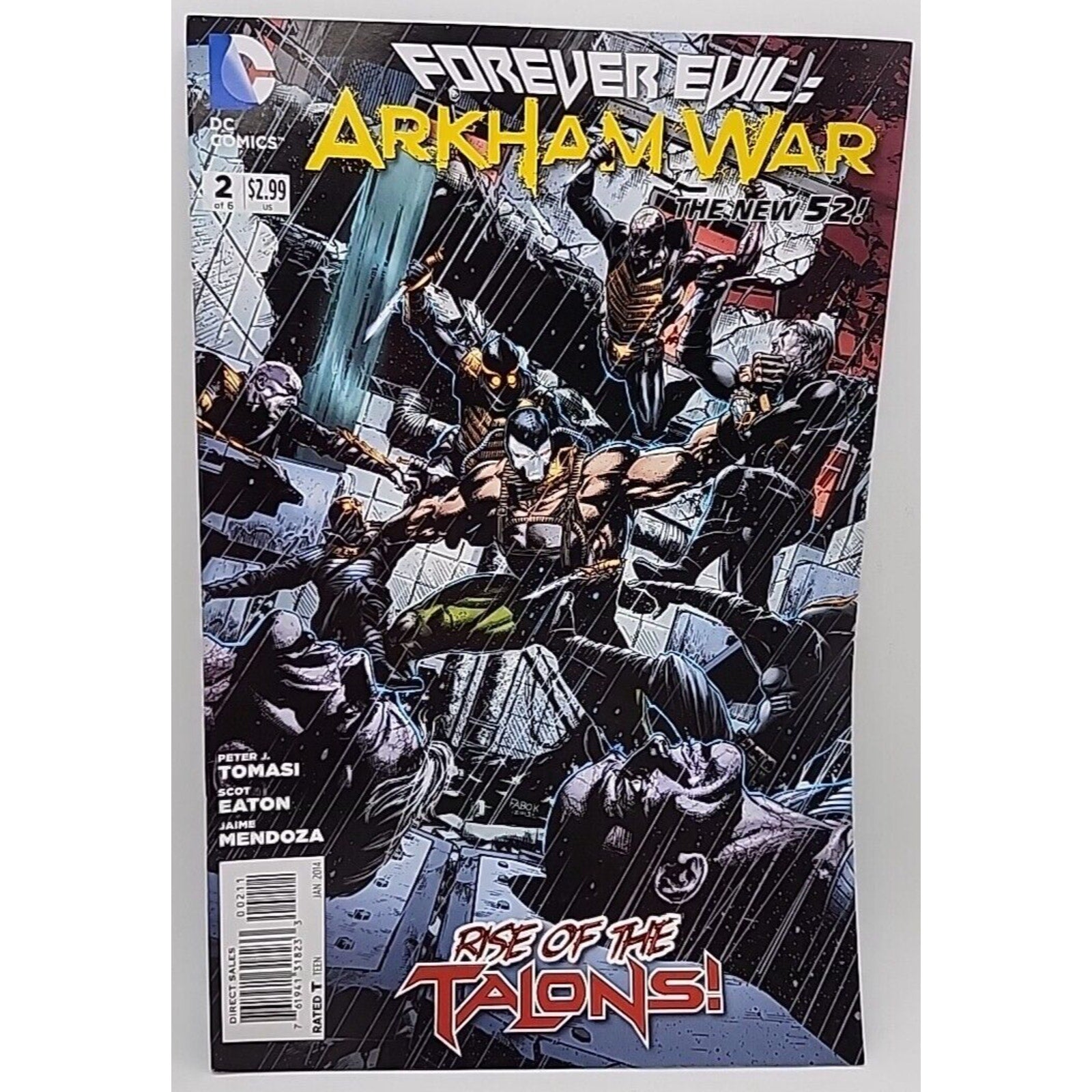 Forever Evil Arkham War #2 DC Comics New 52 - Peter J Tomasi, 2014