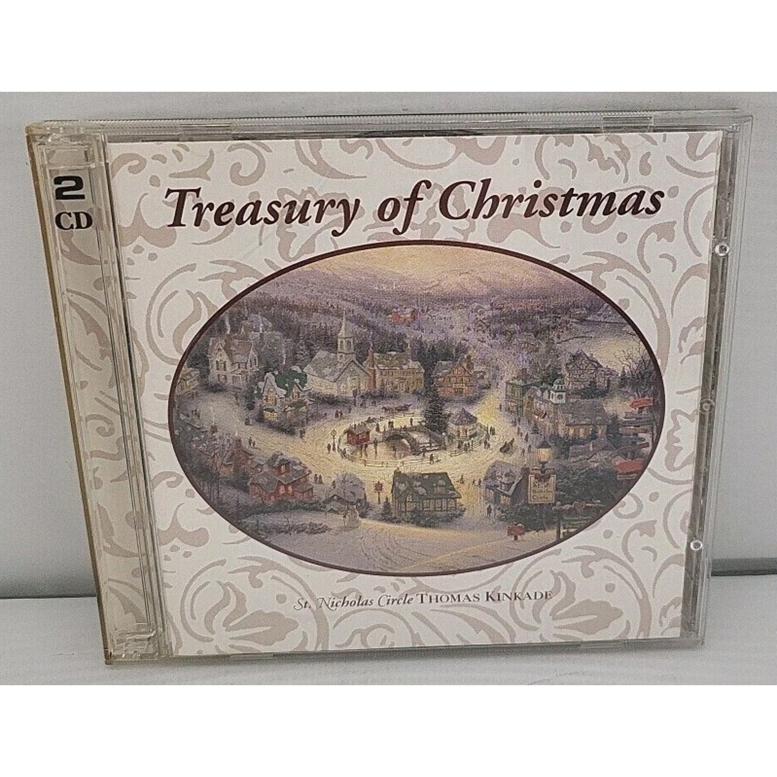 Treasury of Christmas by Thomas Kinkade (CD, 2003) 2 Disc