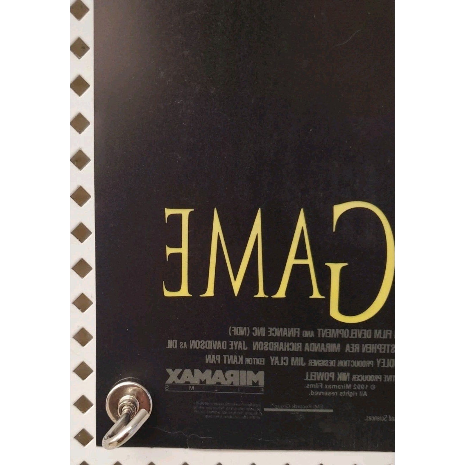 The Crying Game 12x19 Movie Poster Window Banner