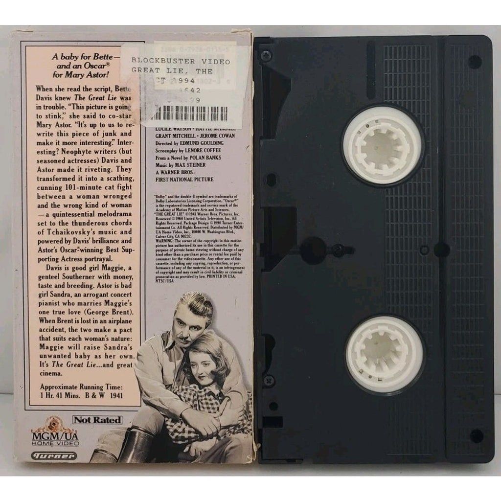 The Great Lie VHS