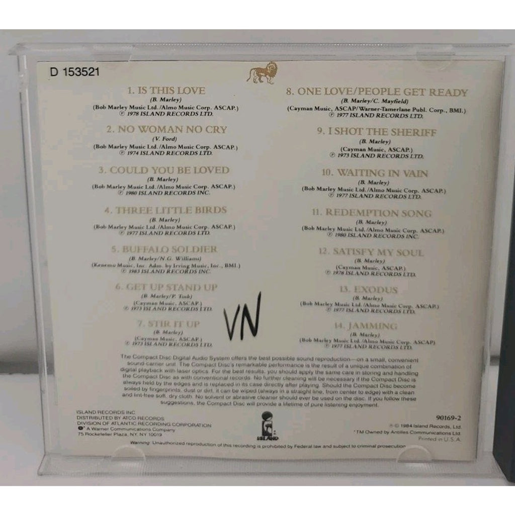 Legend (New Packaging) by Marley, Bob & Wailers (CD, 2002)