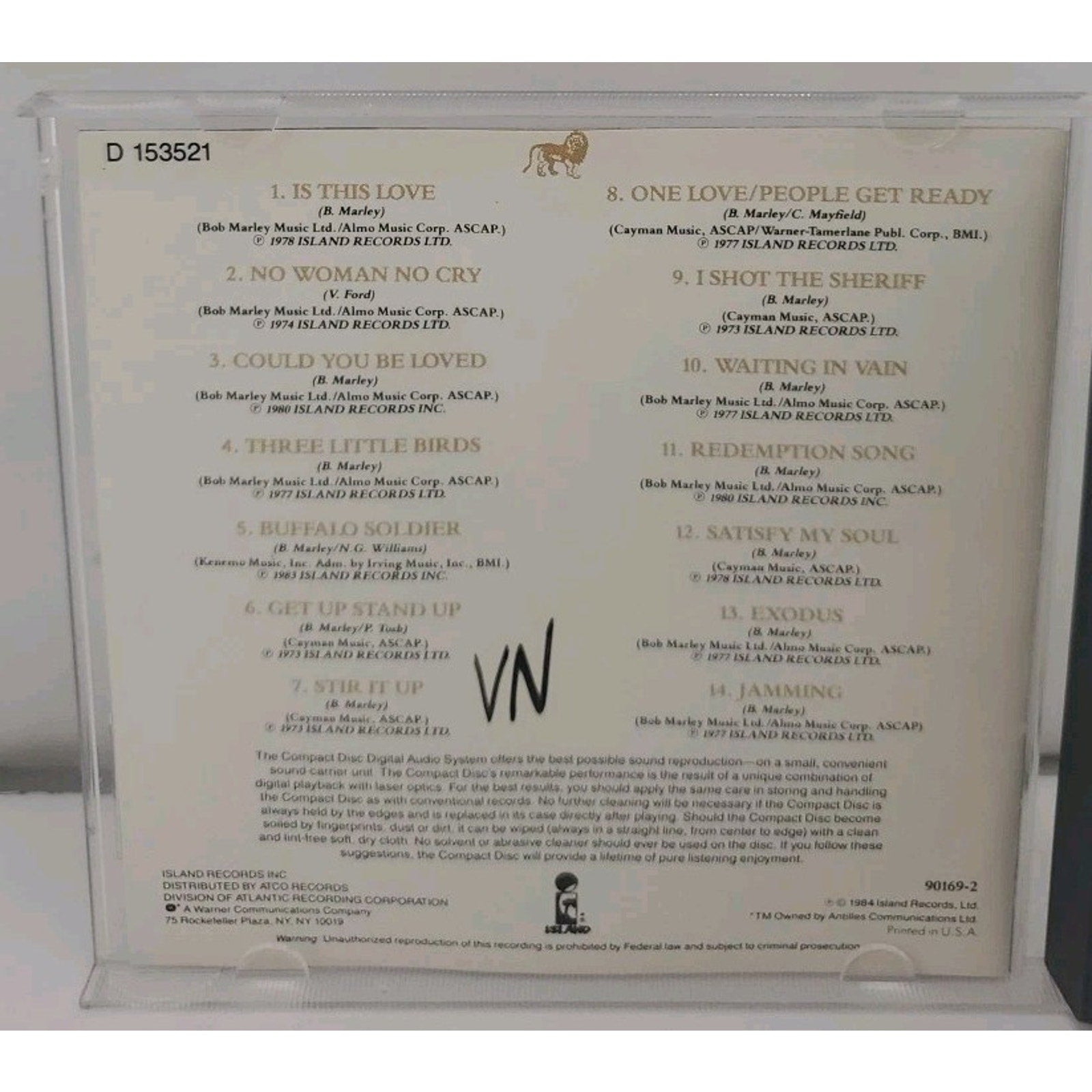 Legend (New Packaging) by Marley, Bob & Wailers (CD, 2002)