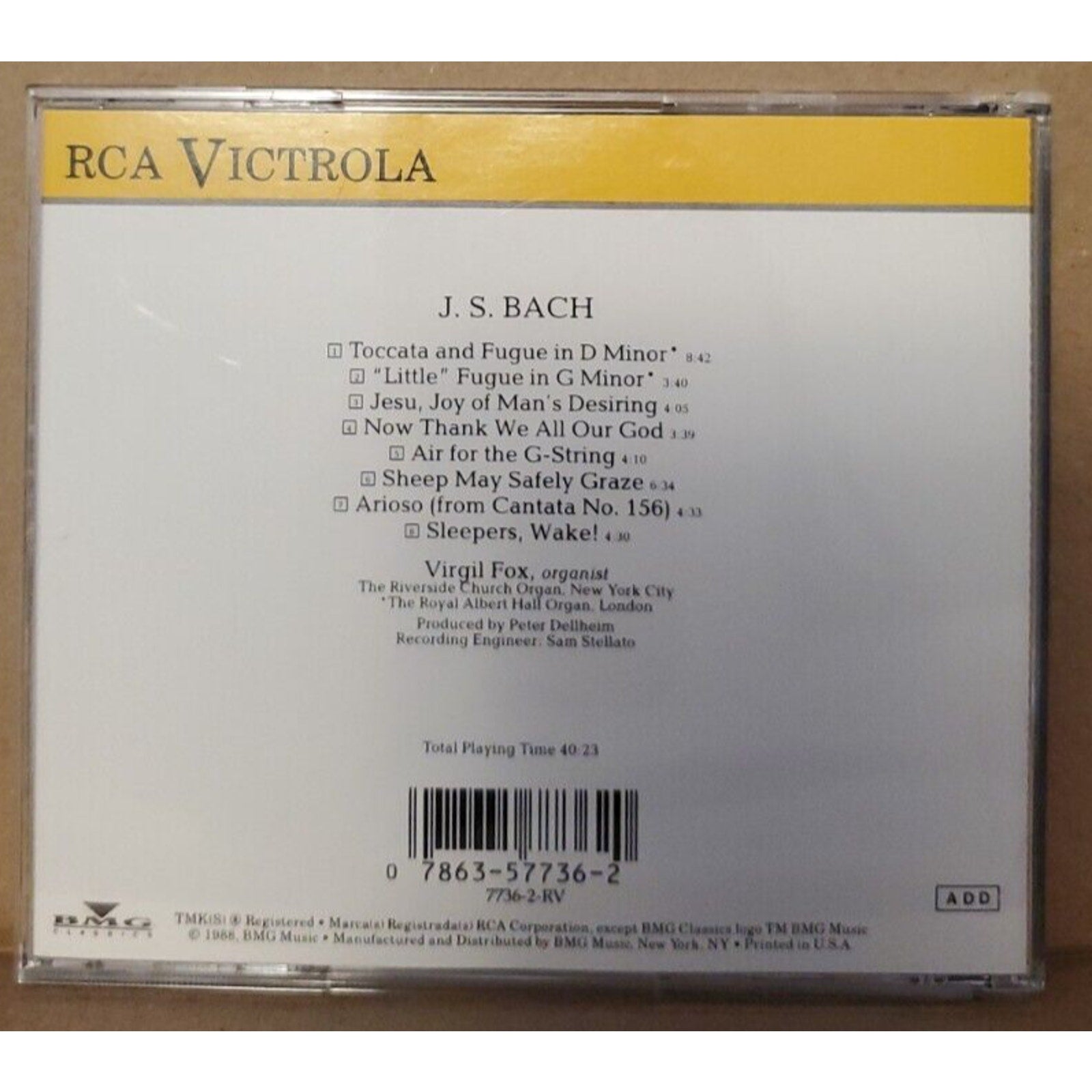 Various Artists : Bach: Great Organ Works (CD)