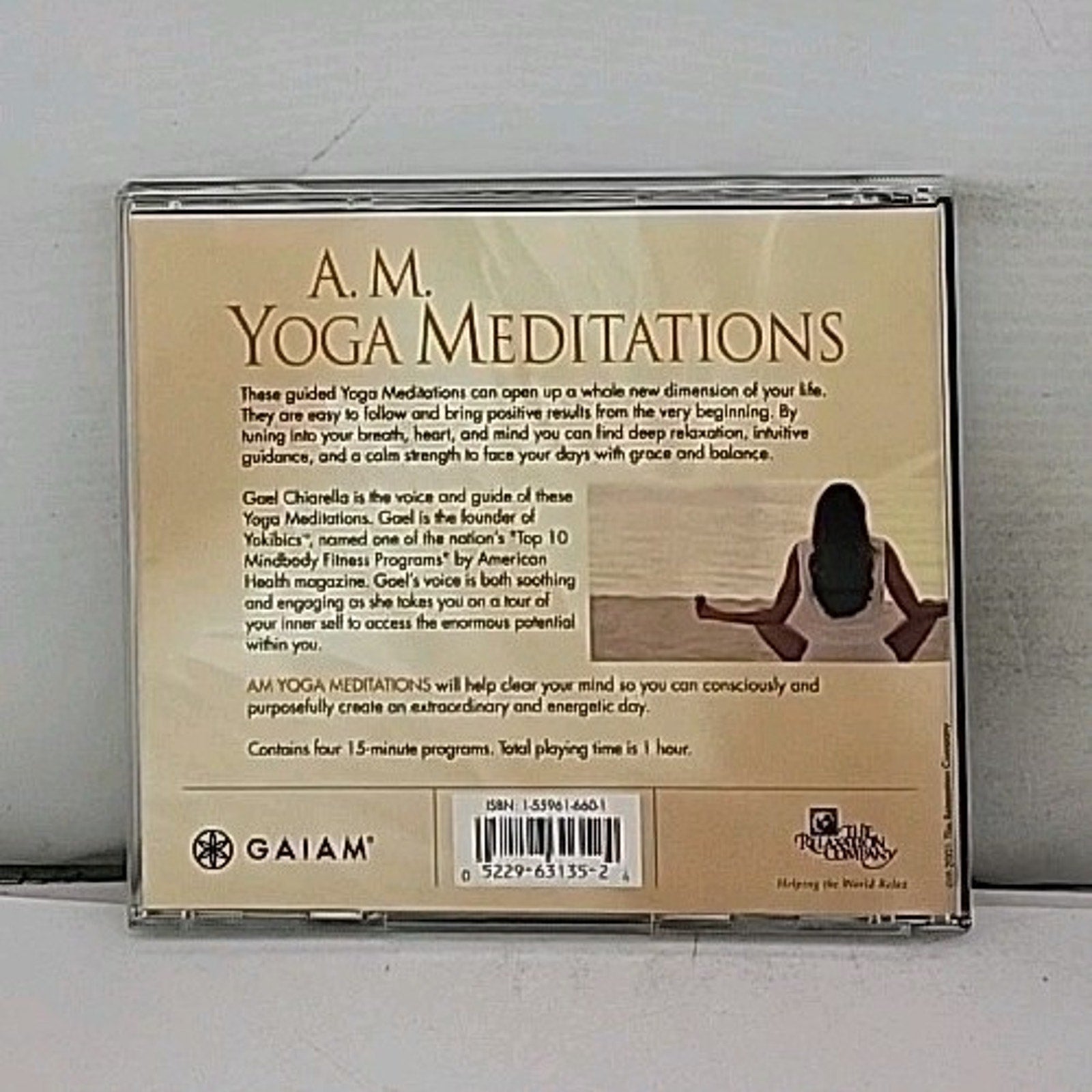 AM/PM Yoga Meditations by Gael Chiarella (CD, 2001)