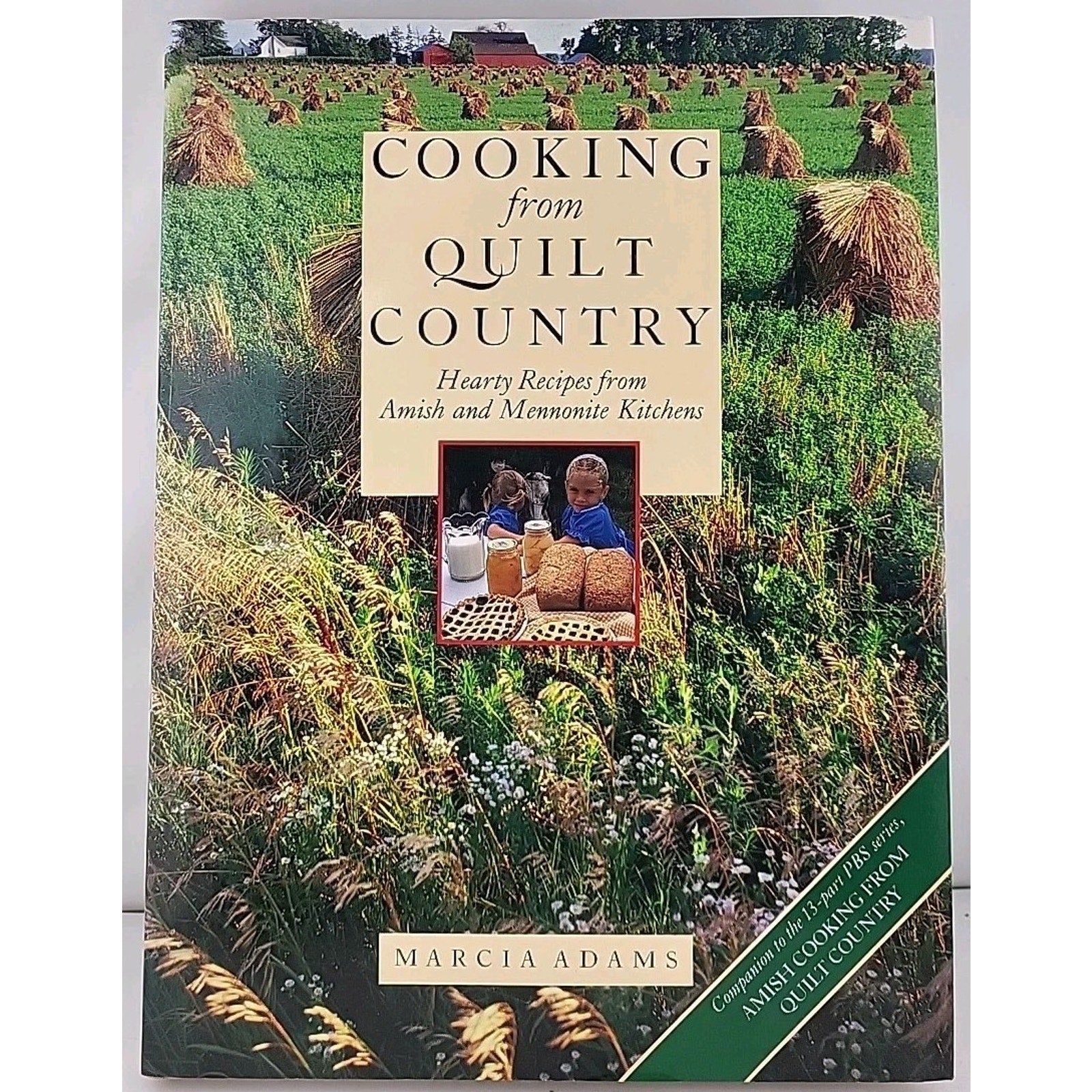 Cooking from Quilt Country by Marcia Adams (1988, Hardcover)