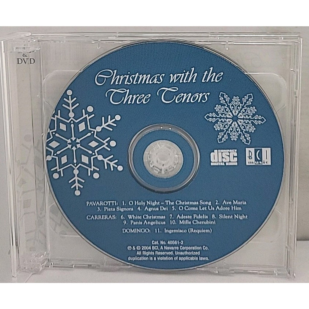 Three Tenors Christmas by Pavarotti / Carreras / Domingo (CD, 2004)