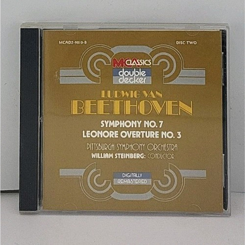 Beethoven: Symphony No. 7; Leonore Overture No. 3 - William Steinberg - CD