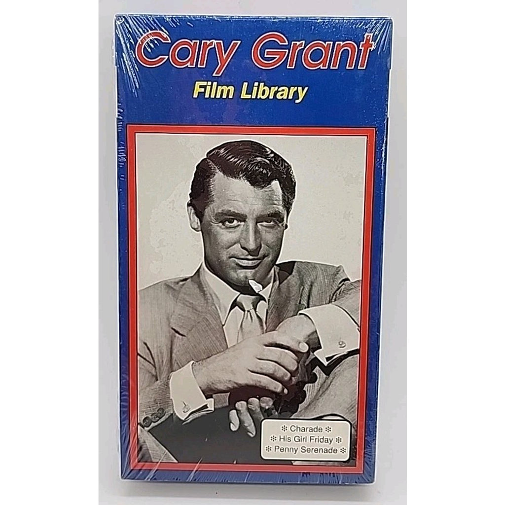 The Cary Grant Film Collection VHS Movie Film Library *Brand New*