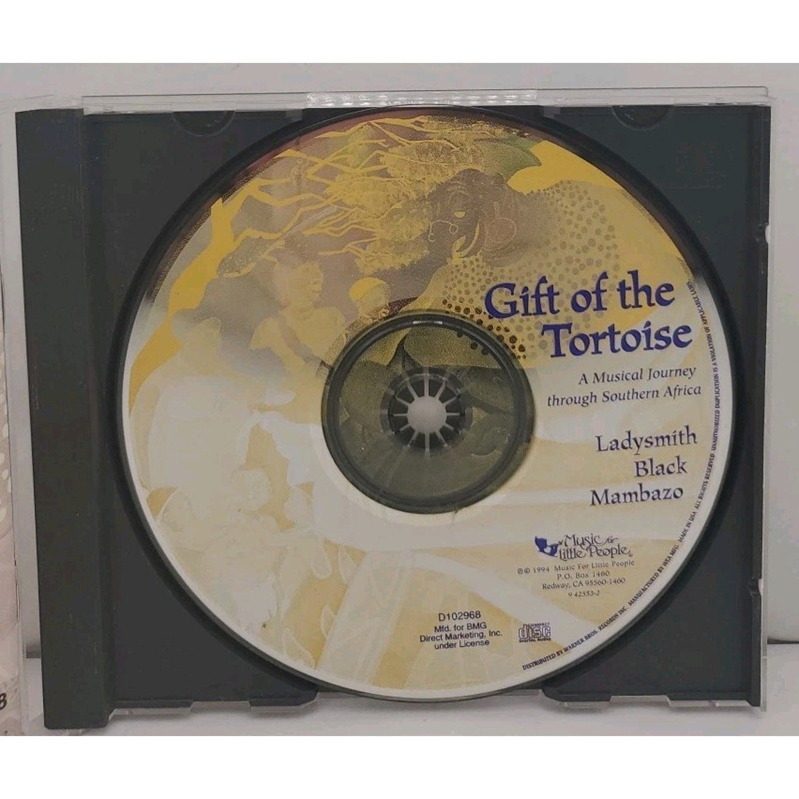 Gift of the Tortoise by Ladysmith Black Mambazo (CD, 1994)
