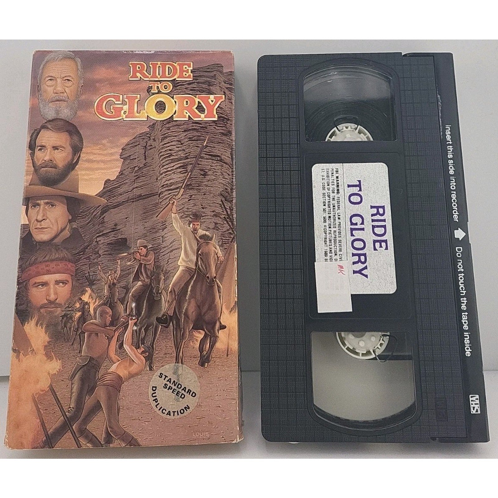 Ride To Glory (VHS, 1989) John Huston