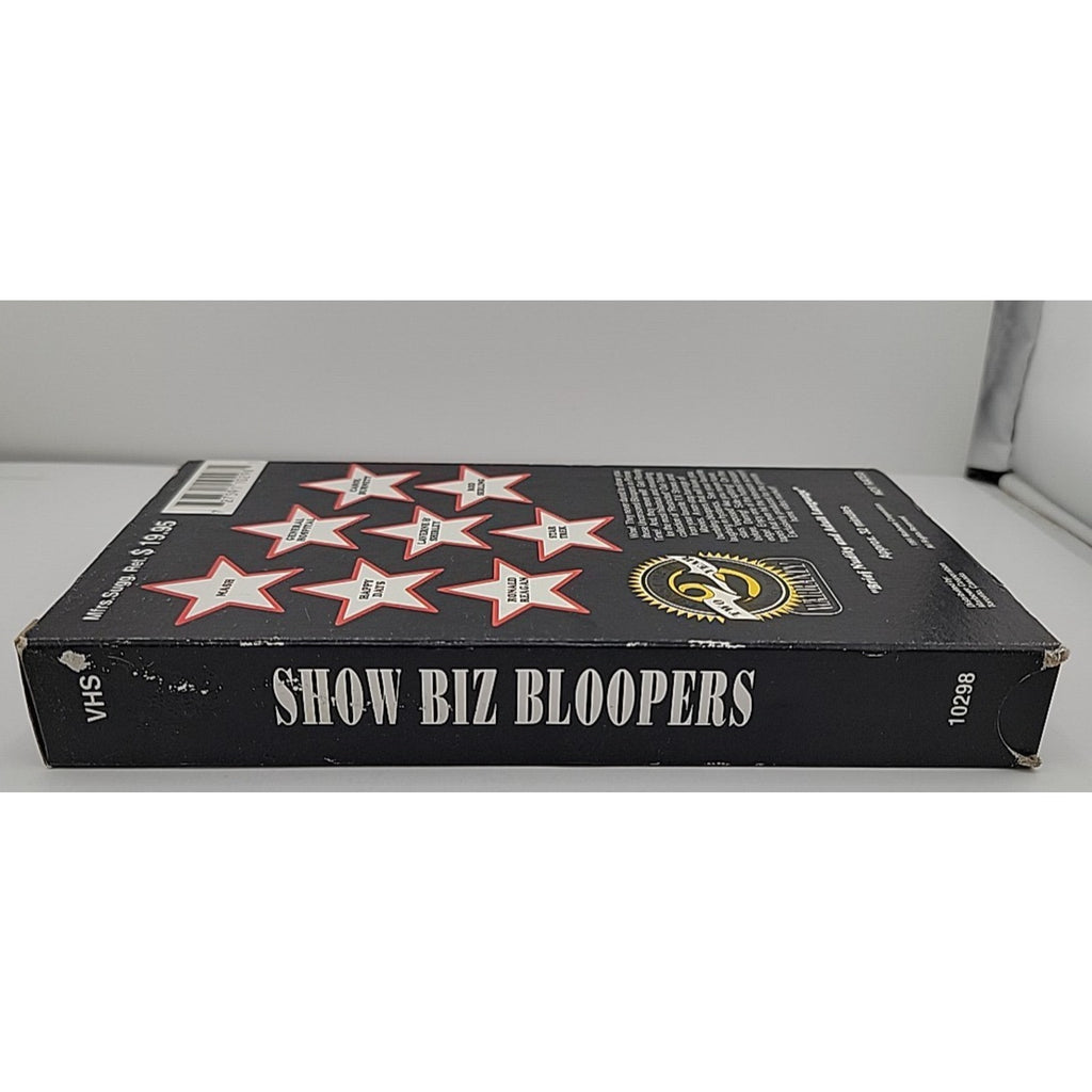 Show Biz Bloopers (VHS 1991) TV, Movies, Soap Operas, Hollywood Uncensored