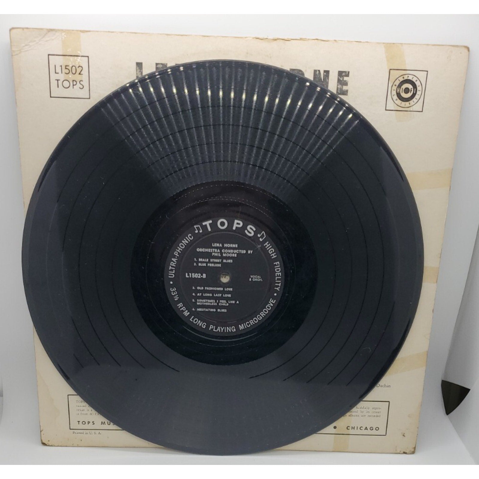 Lena Horne- Tops Records-L 1502-1958