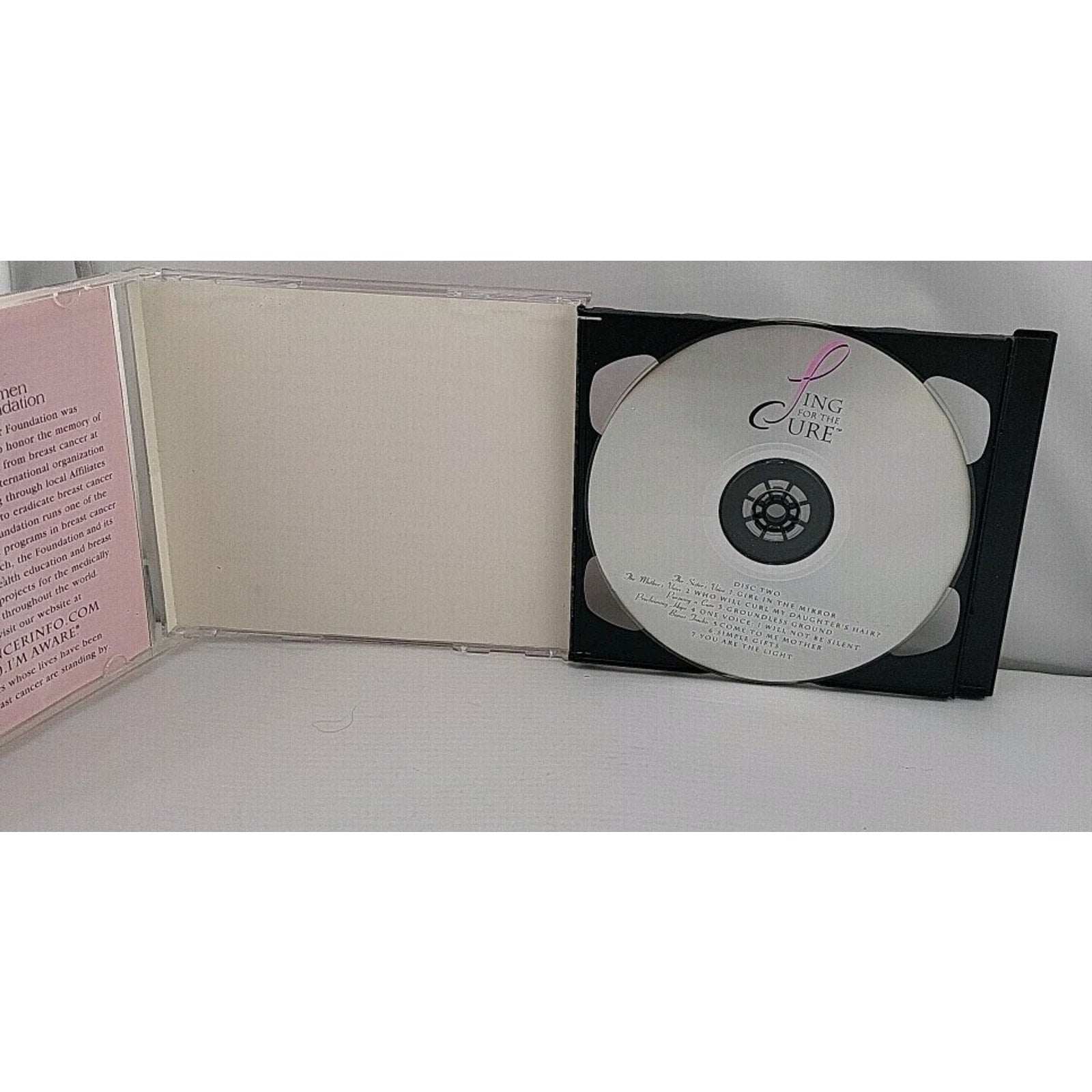 Sing For The Cure - A Proclamation of Hope (CD, 2 Disc, Bombay)