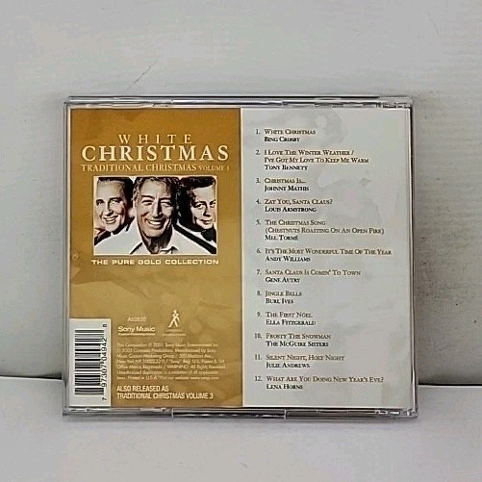 Traditional Christmas Volume Three (CD, 2001, Sony Music Entertainment)