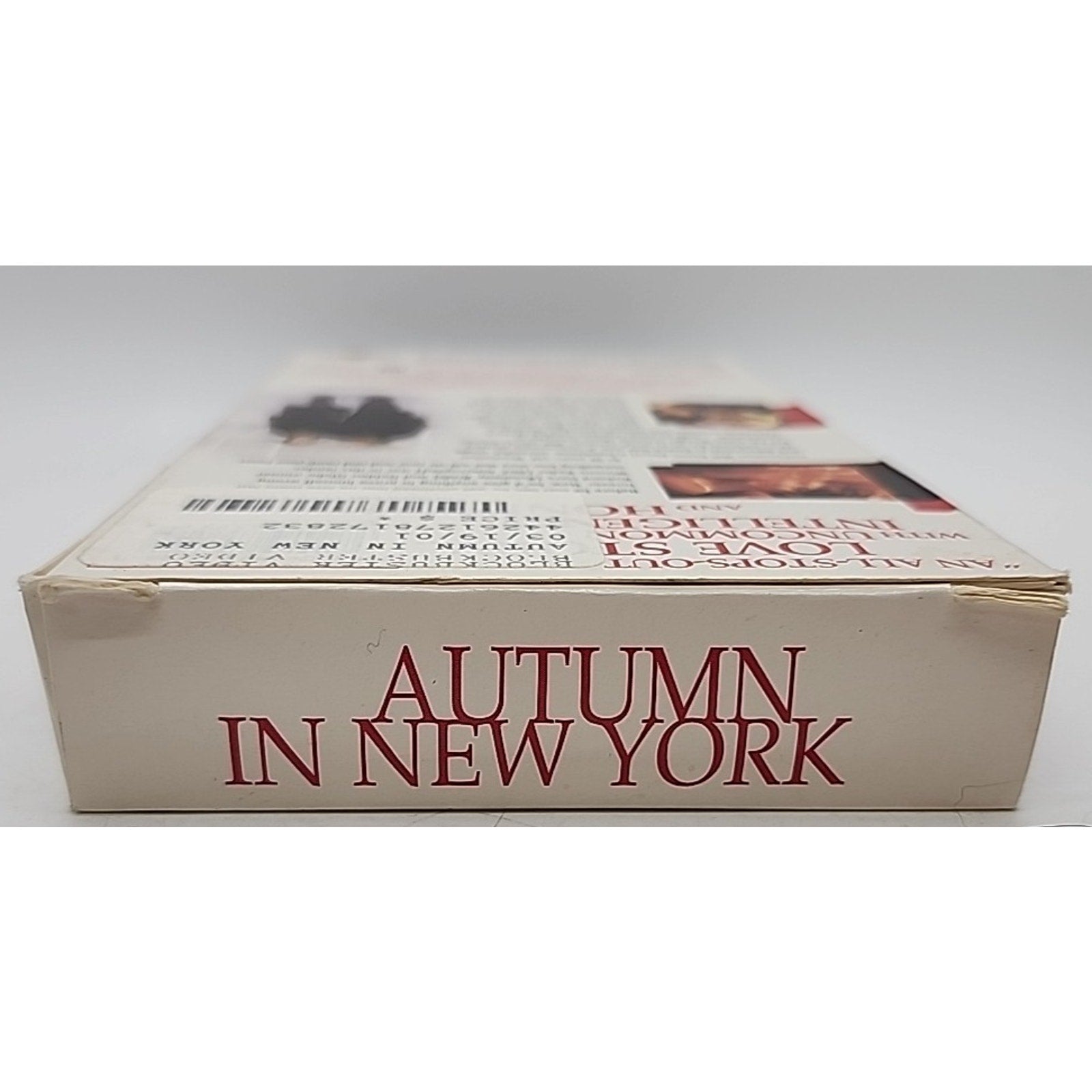 Autumn in New York (VHS, 2001)