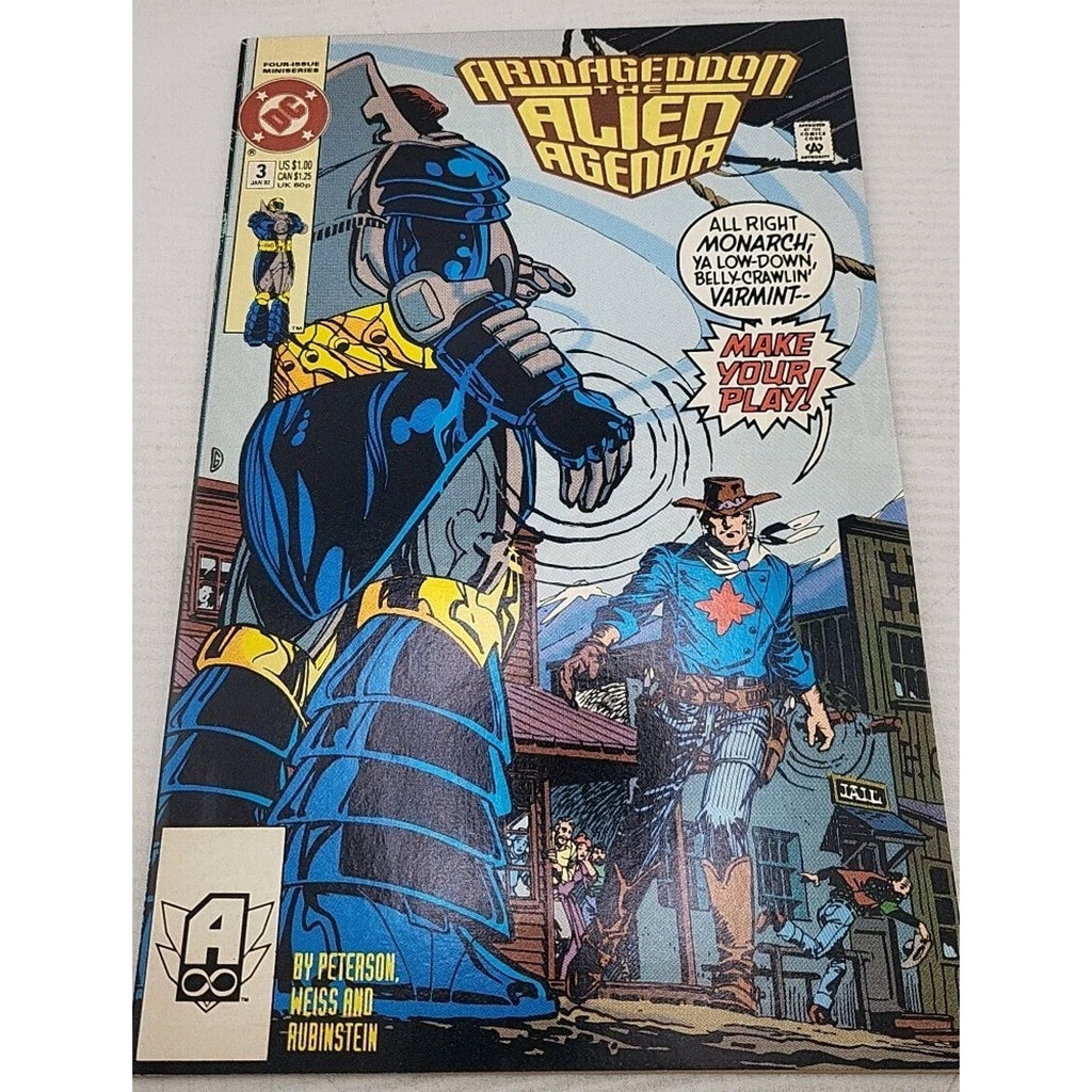 Armageddon: Alien Agenda #3 (DC Comics January 1992)