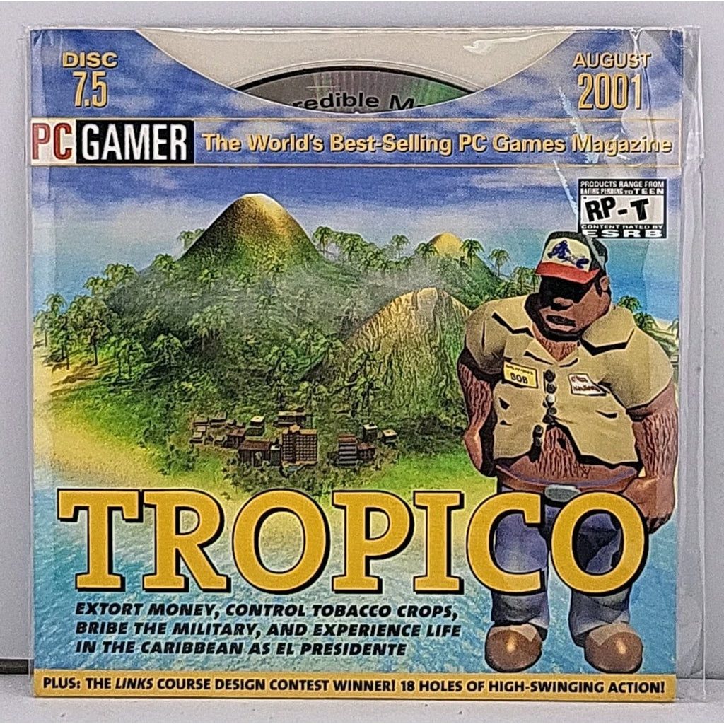Tropico PC Gamer Disc 7.5 *Brand New*