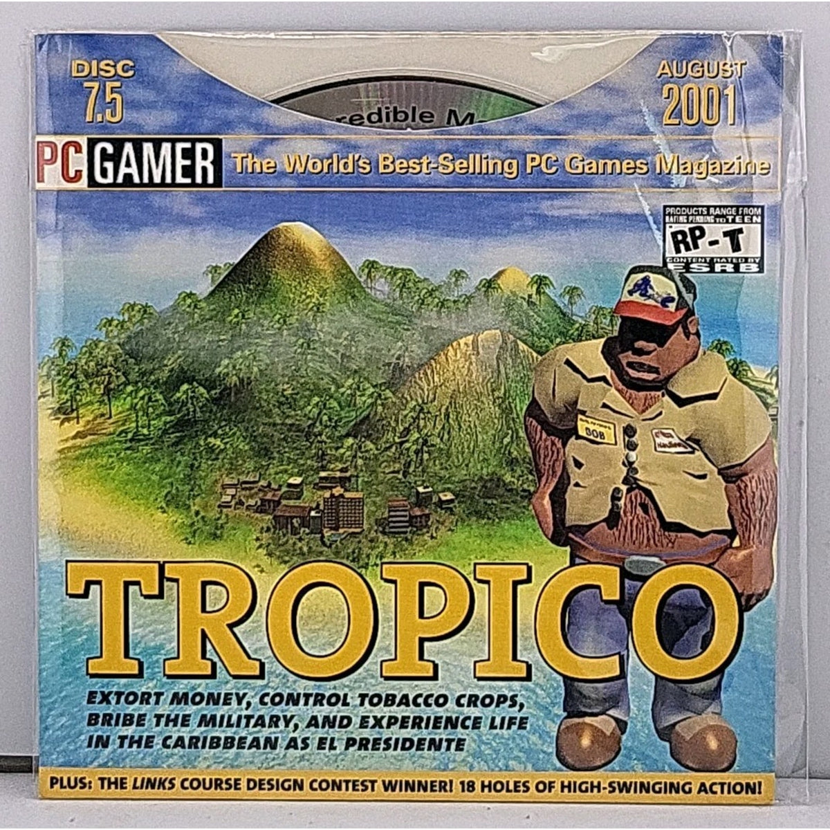 Tropico PC Gamer Disc 7.5 *Brand New*