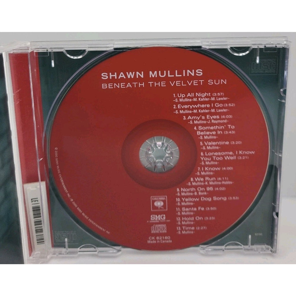 Beneath the Velvet Sun by Shawn Mullins (CD, 2000)