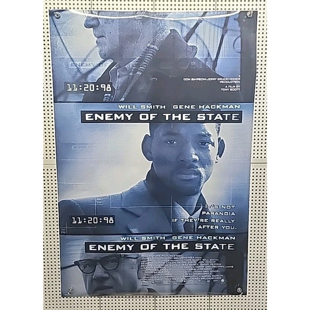 Enemy of the State Movie Poster - Will Smith - 40 x 26 Rolled