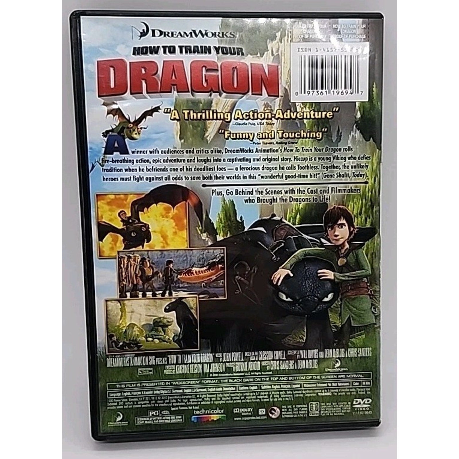 How to Train Your Dragon (DVD, 2010)
