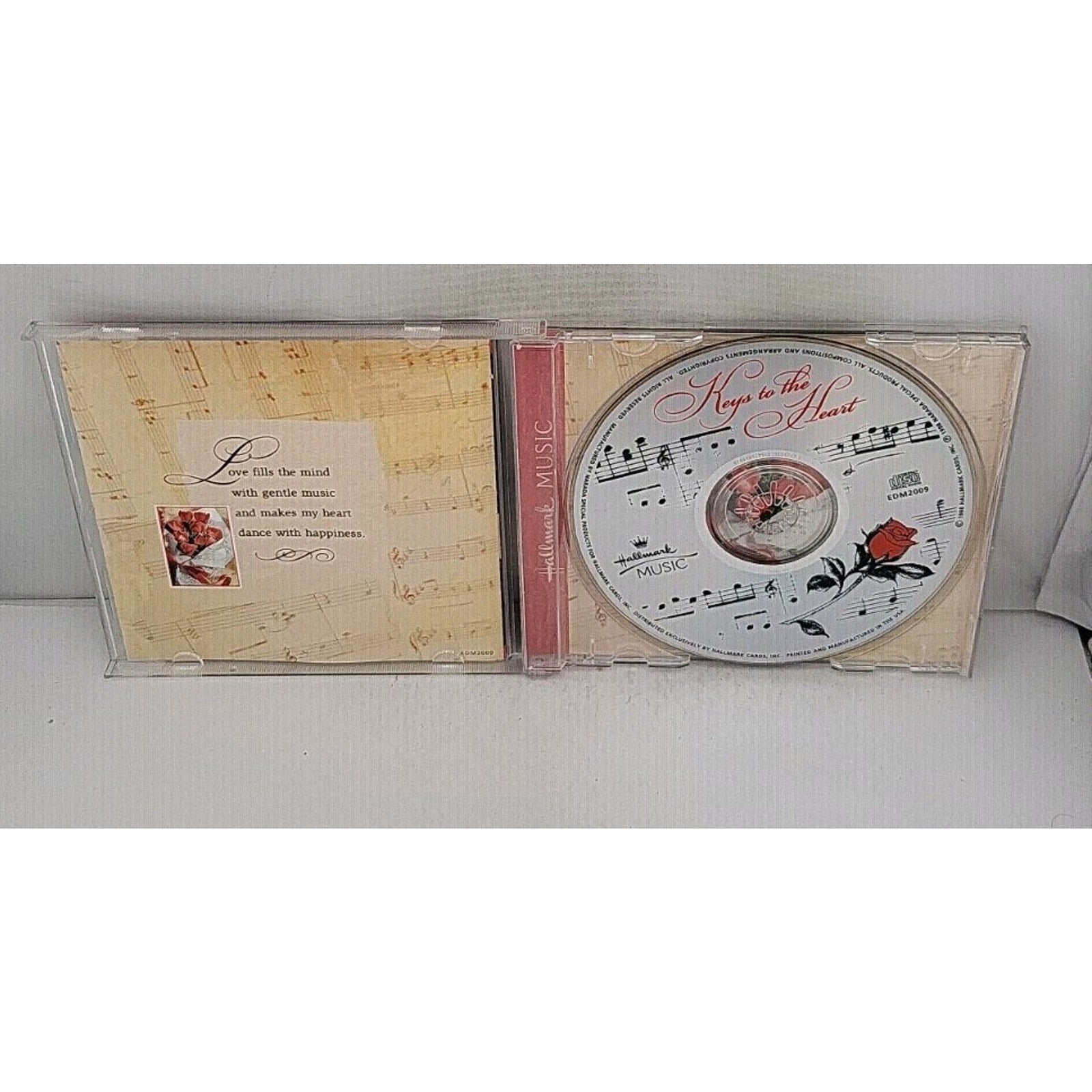 Keys to the Heart Hallmark Music CD Burt Bacharach Piano Ensemble