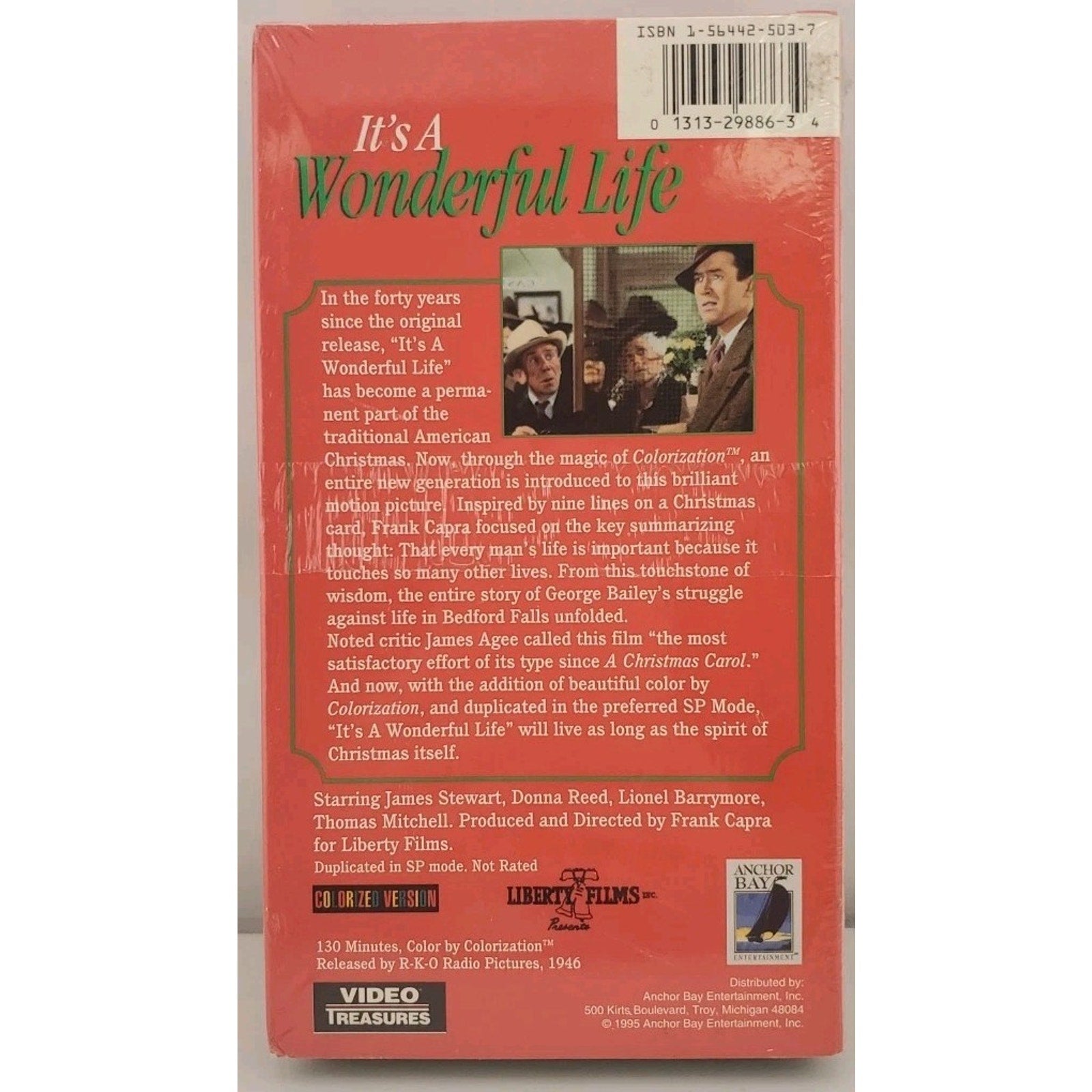 Its a Wonderful Life (VHS, 1993) *Brand New*