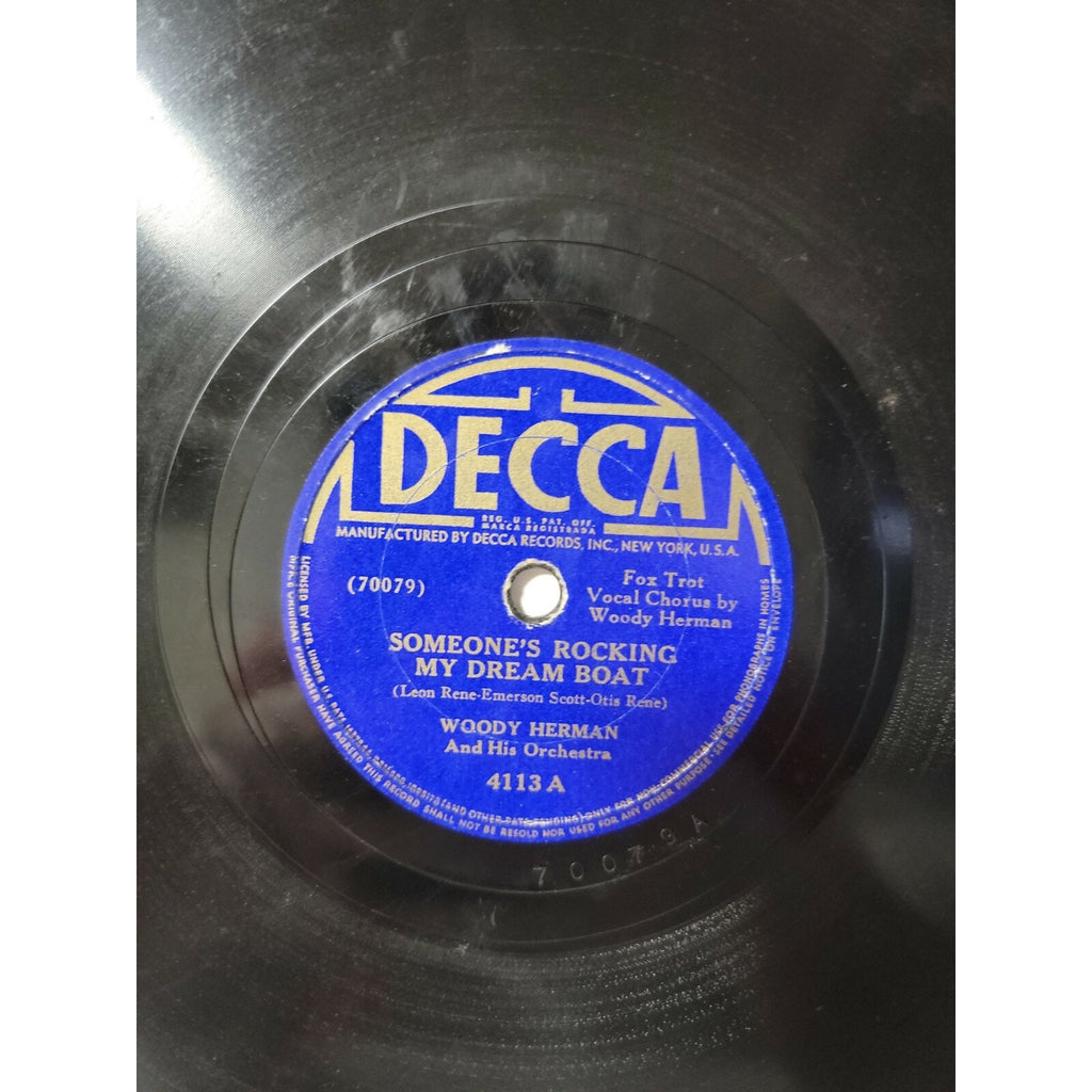 Woody Herman - Someones Rocking My Dream Boat / Rose O'Day (Vinyl)