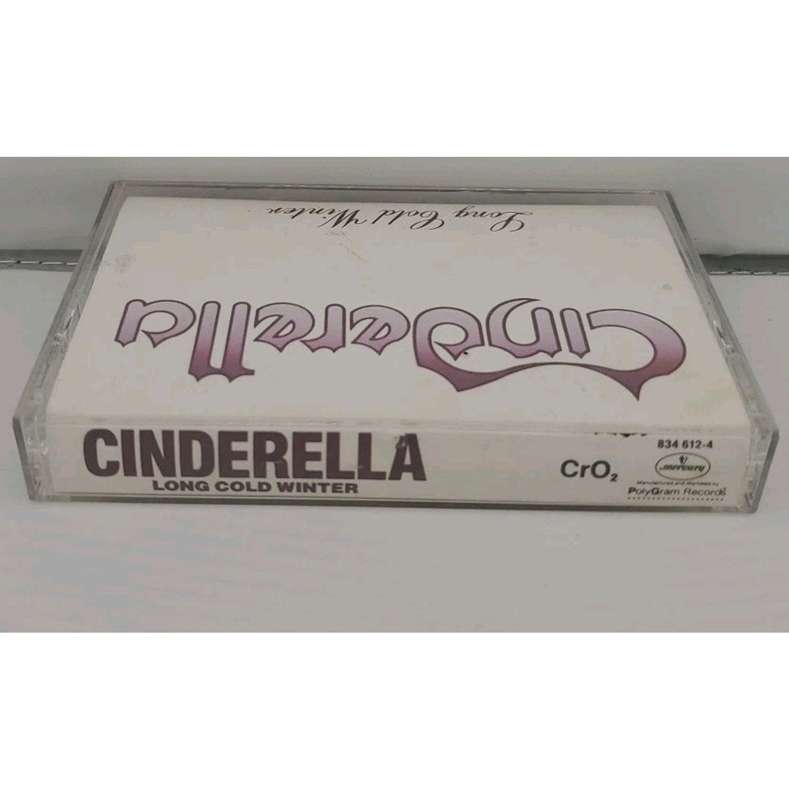 Long Cold Winter by Cinderella (Cassette, 1990)