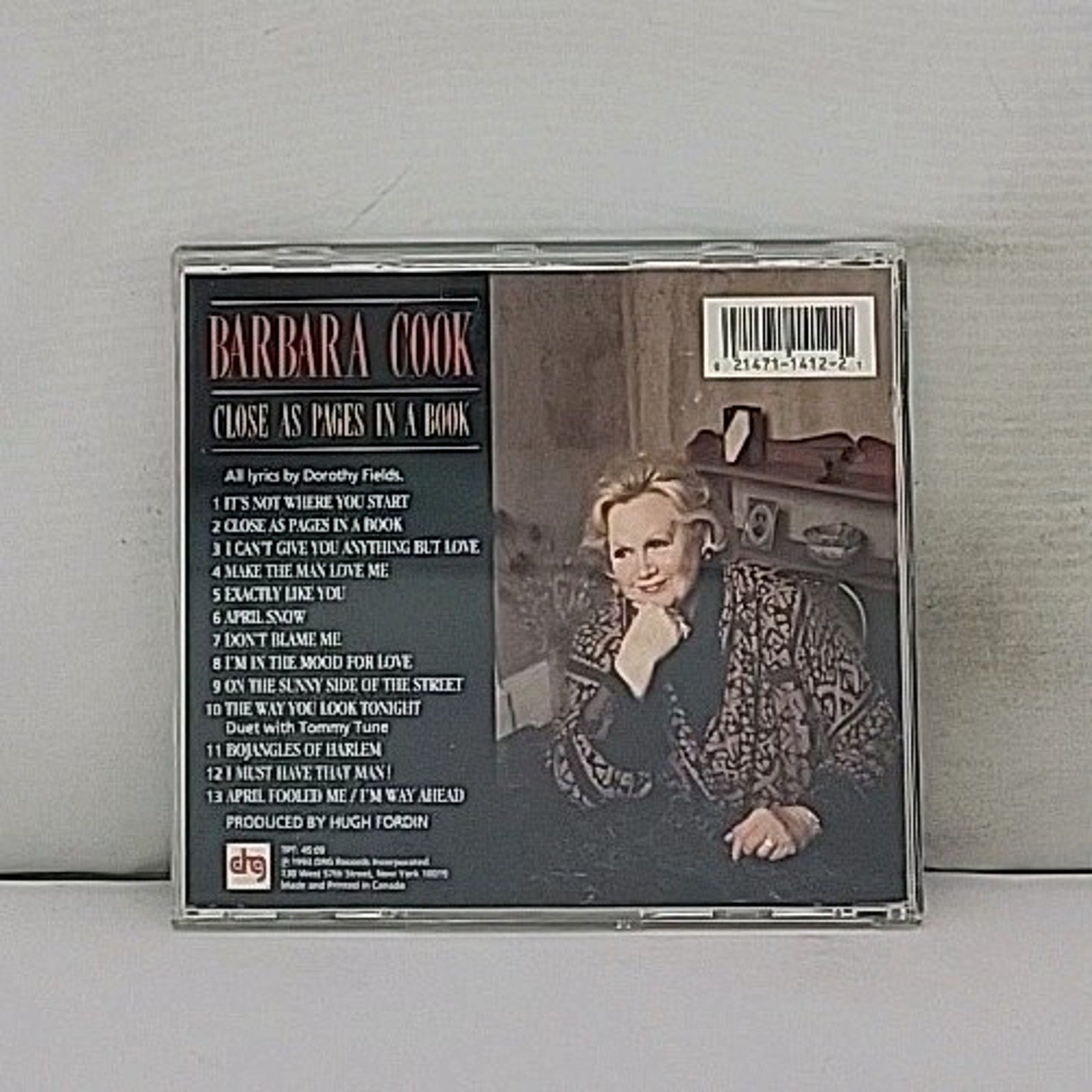 Close As Pages in a Book by Barbara Cook (CD, 1993)