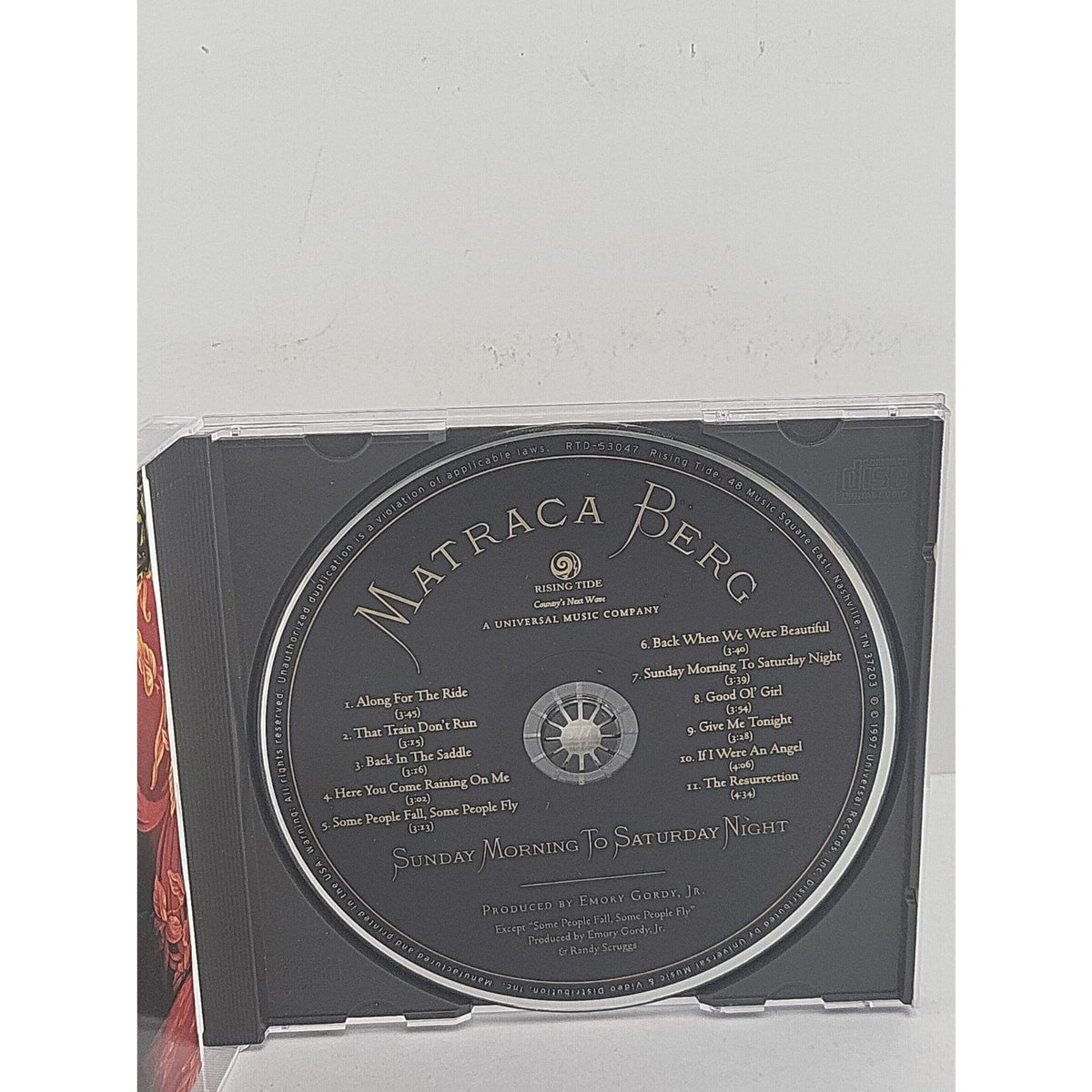 Sunday Morning to Saturday Night by Matraca Berg (CD, Sep-1997, Rising Tide...