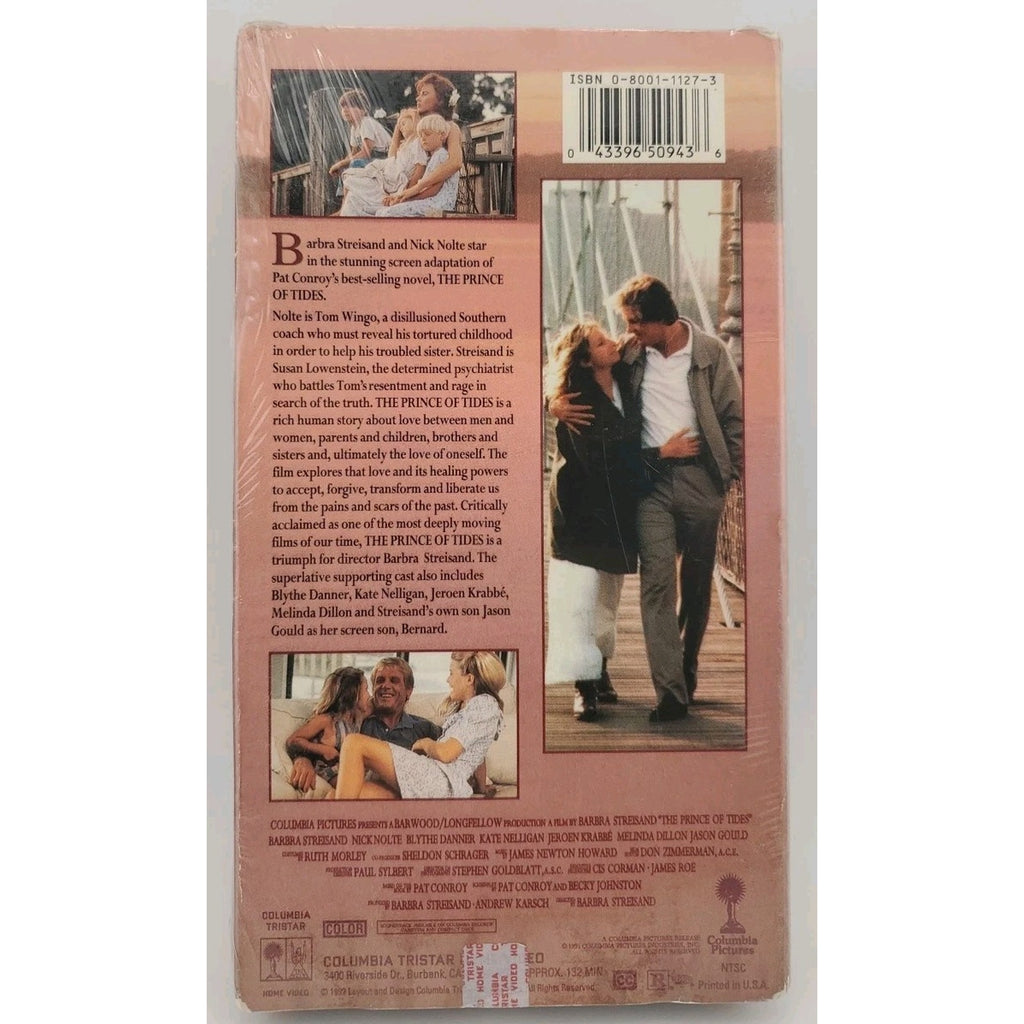 The Prince of Tides (VHS, 1992) *Brand New*