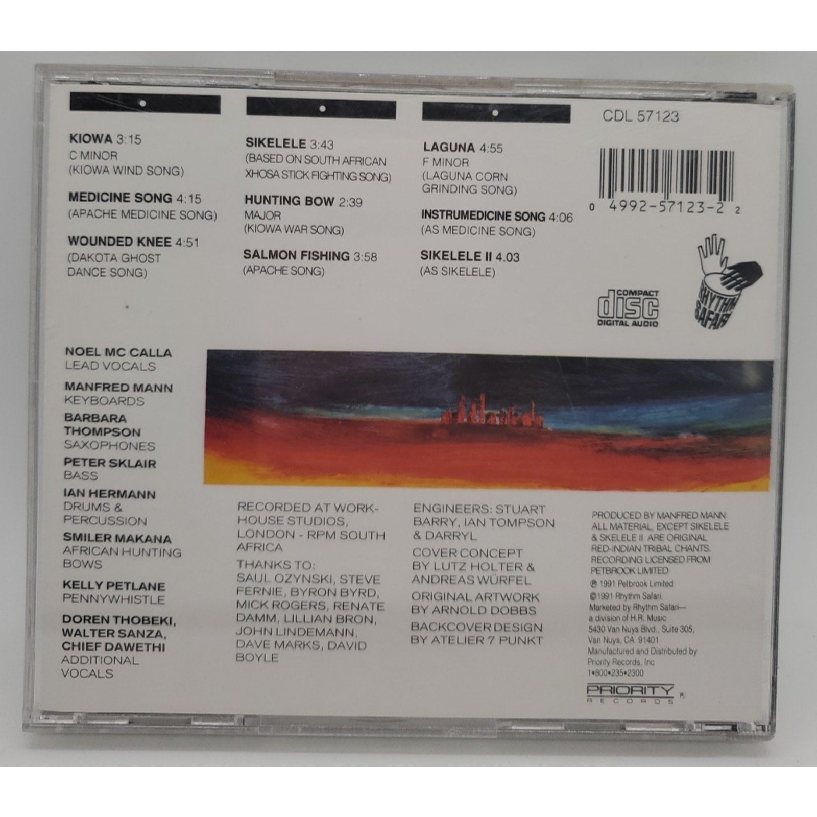 Plains Music by Manfred Mann (Individual) (CD, Oct-1991, Priority Records)