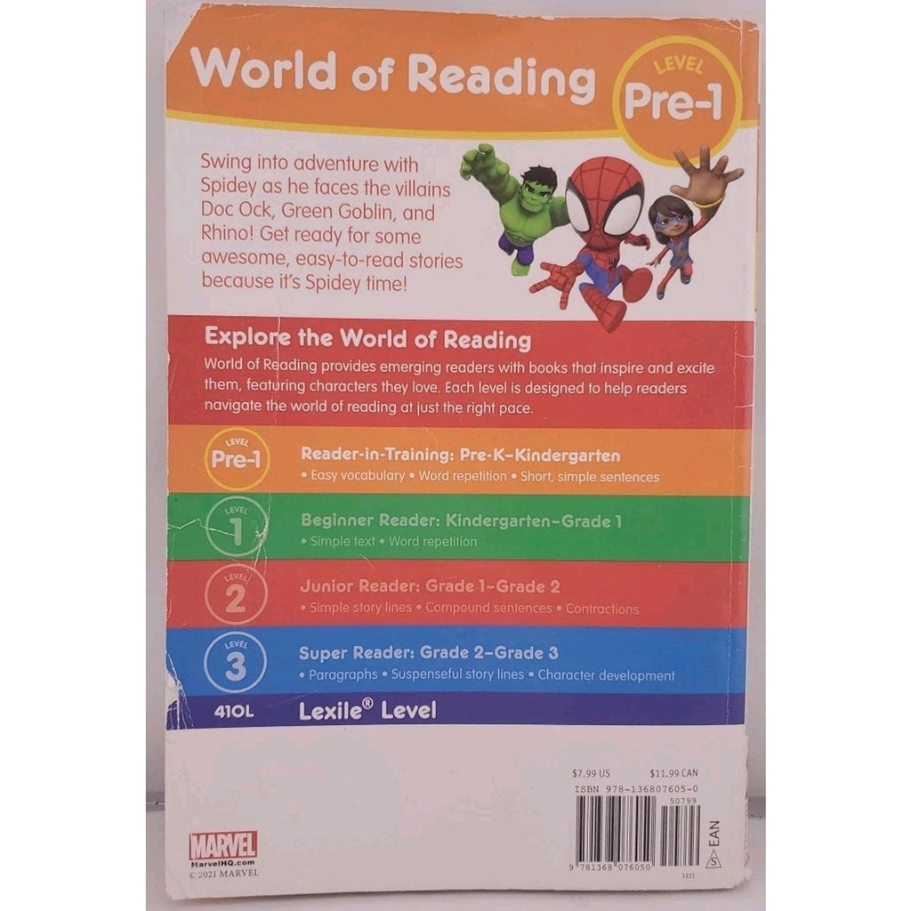 World of Reading: Spidey Saves the Day : Spidey and His Amazing Friends by...
