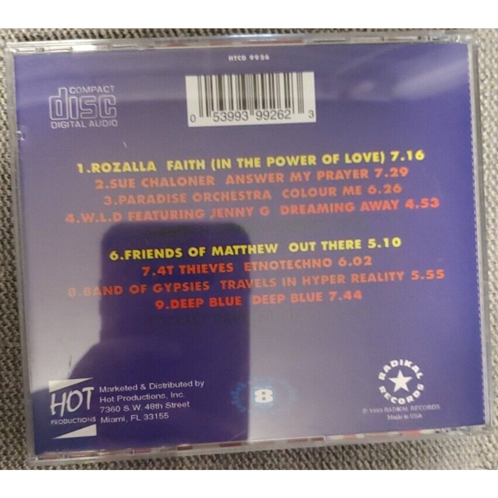 Pulsating Rhythms, Vol. 2 by Various Artists (CD, May-1993, Hot Productions)