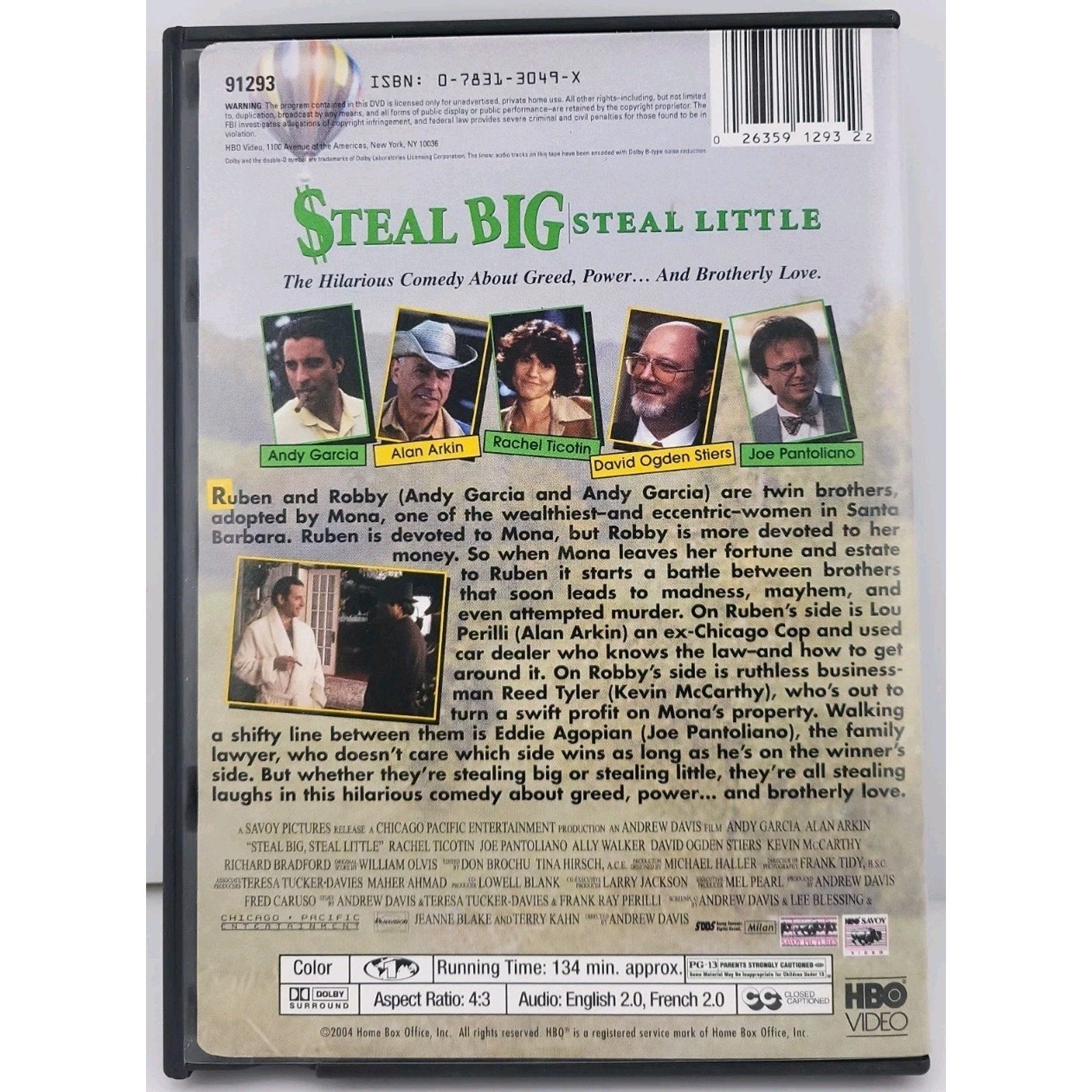 Steal Big, Steal Little (DVD, 2004)