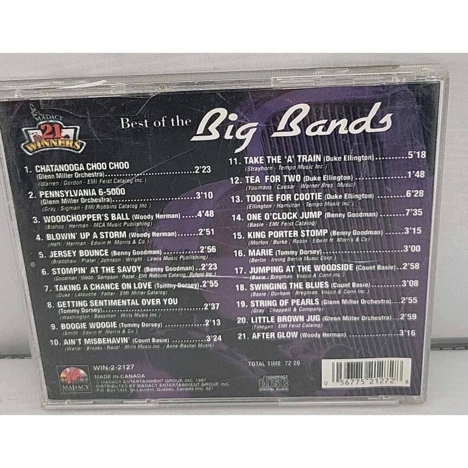 Best of Big Bands by Various (CD, 1997)