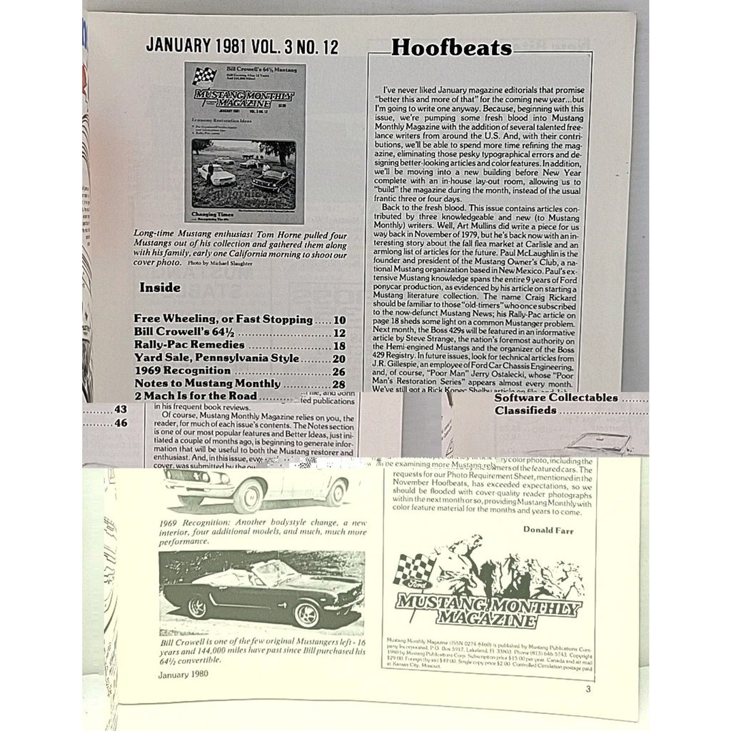 Mustang Monthly Magazine - January 1981 - Vol. 3 No. 12
