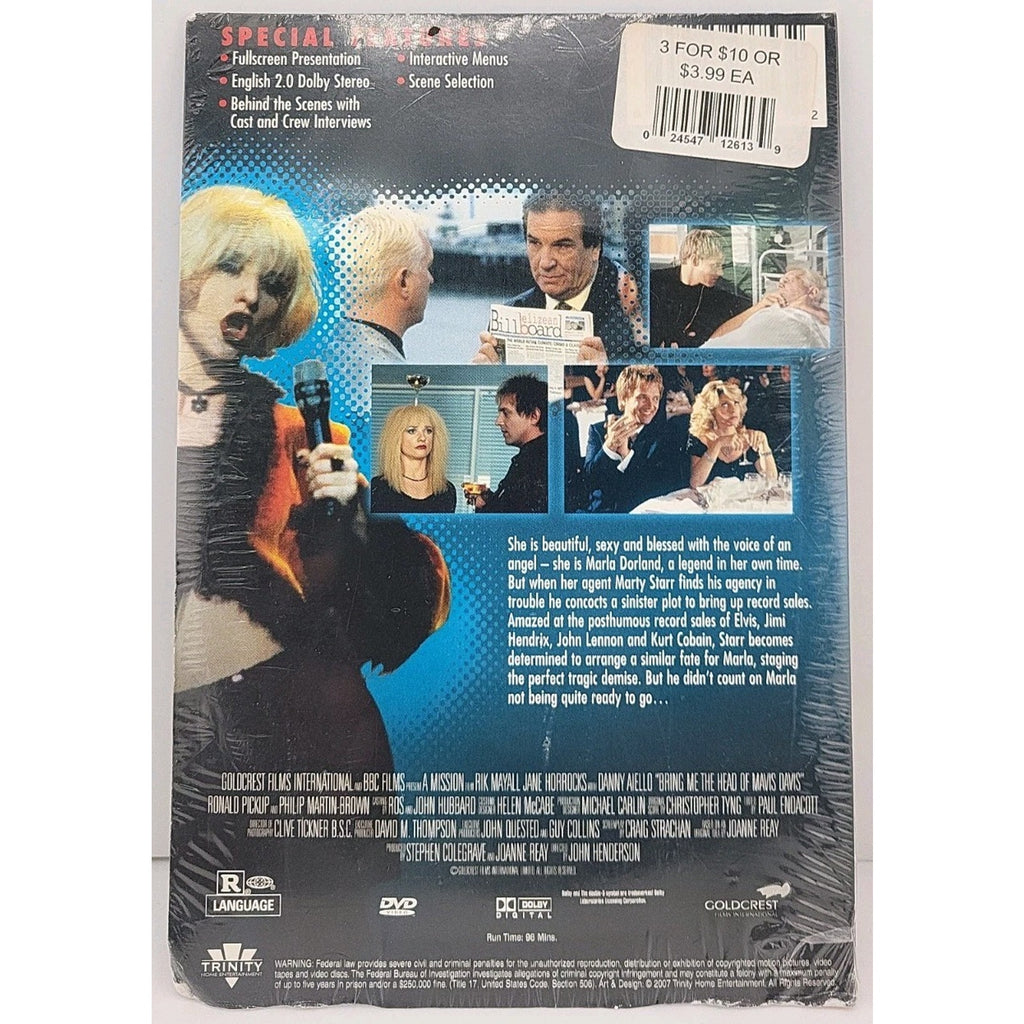 Bring Me the Head of Mavis Davis (DVD, 1997) *Brand New* *NO Case*