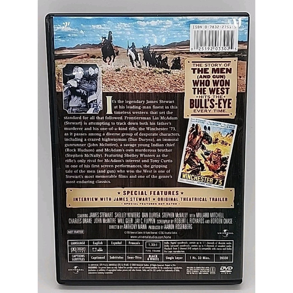 Winchester '73 (DVD, 1950)