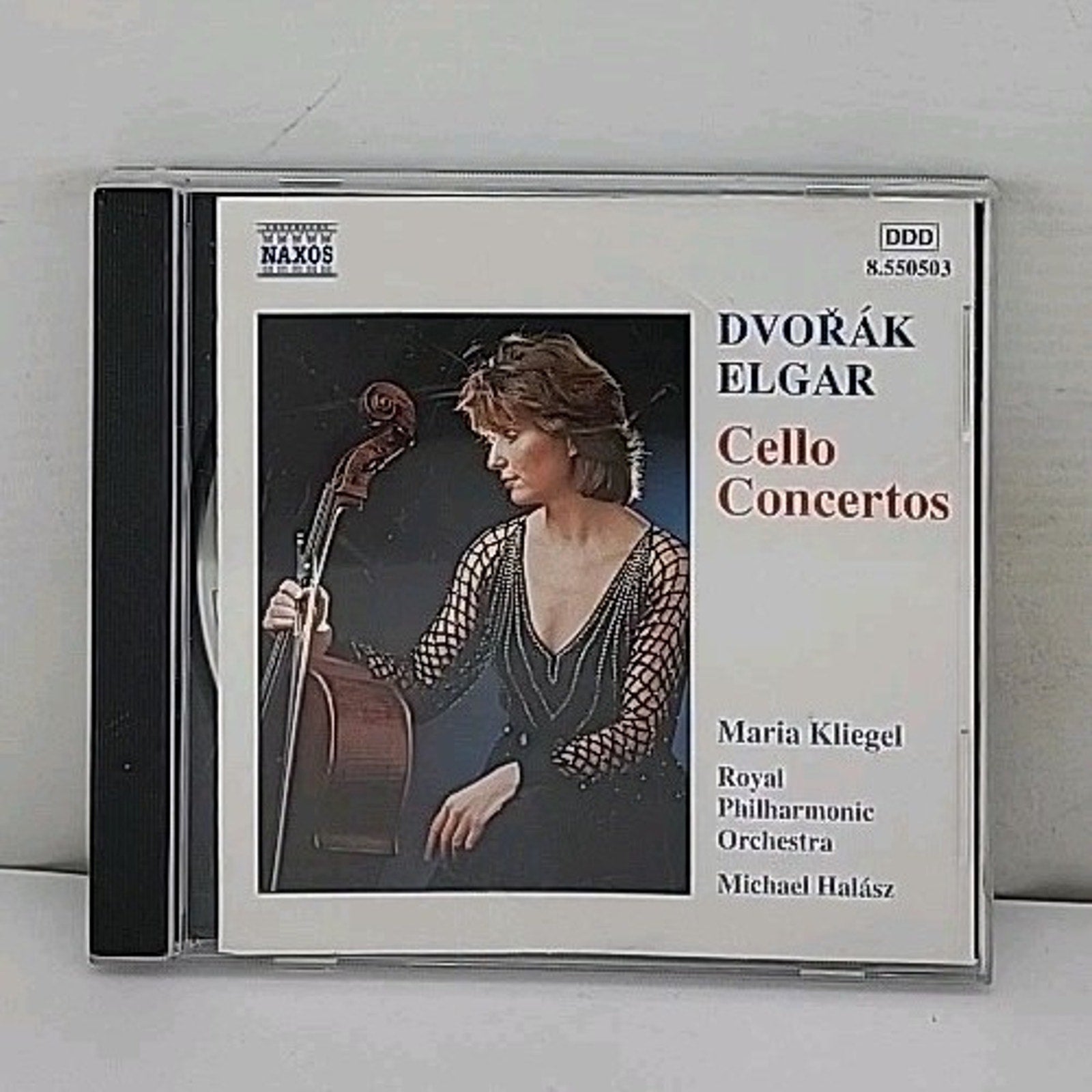 Cello Concertos by Dvorak / Elgar / Halasz / Rpo (CD, 1994)